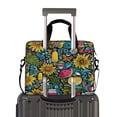 thumbnail image 2 of 16" Laptop Briefcase for Work Travel Laptop Shoulder Bag Carrying Handbag Laptop Case Vibrant and Colorful Graffiti Patterns, 2 of 8