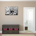 thumbnail image 2 of wall26 Canvas Wall Art - Flower Petal in Black and White - Gallery Wrap Modern Home Art | Ready to Hang - 32x48 inches, 2 of 3