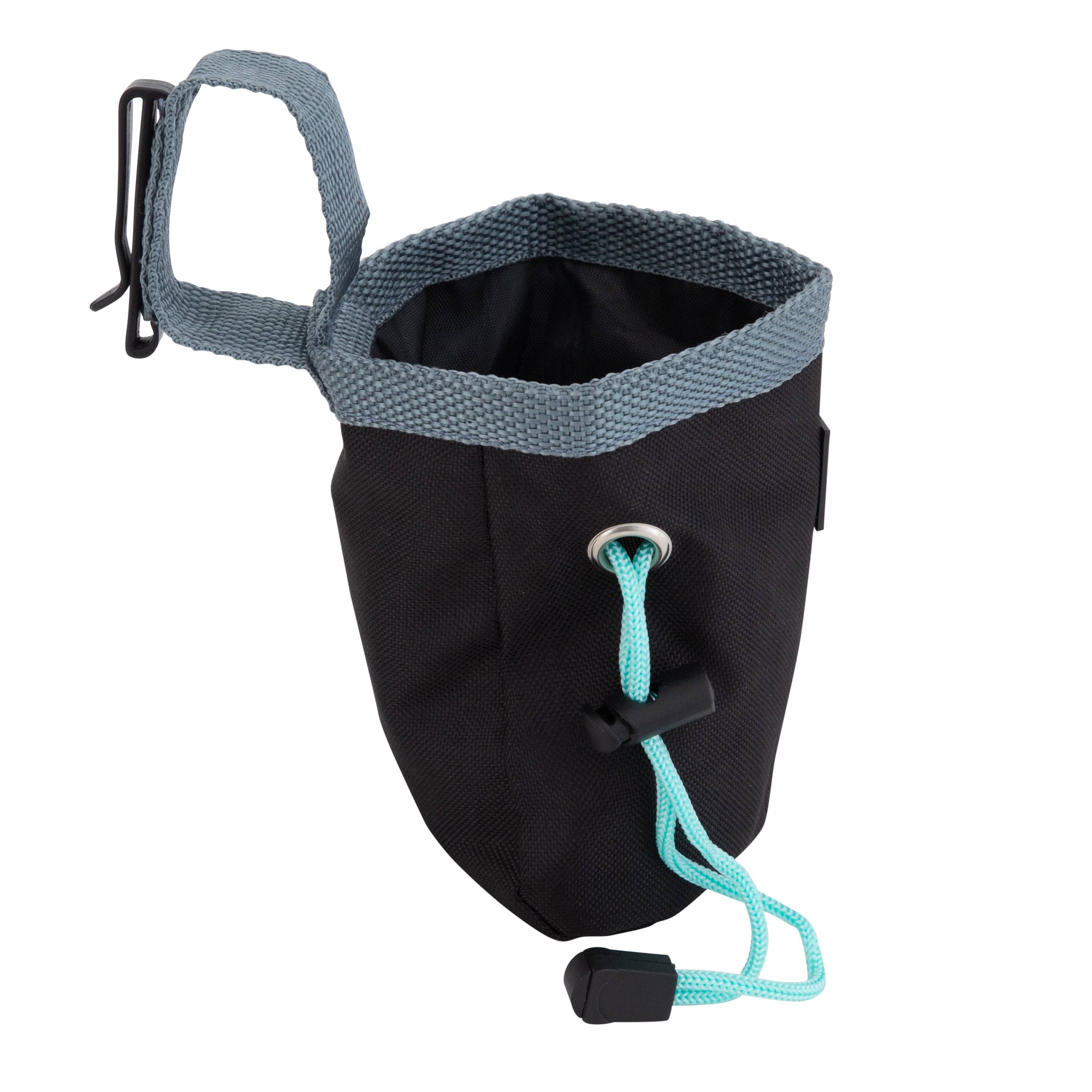 Pounce + Fetch Dog Training Treat Small Travel Pouch, Black