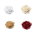 thumbnail image 4 of Ligero impermeable Rosa falsa flor bonita horquilla decoración pequeña resina Camelia teléfono móvil Shell DIY álbum de recortes caso bolsas Ropa, zapatos y accesorios Miscelánea Albaricoque Qarigey AP012333-02, 4 of 6