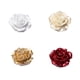thumbnail image 3 of Guardurnaity Flor de Rosa falsa ligera, bonita decoración de horquilla, pequeña resina floreciente, Camelia, carcasa para teléfono móvil, bolsas para Ropa, zapatos y accesorios Miscelánea Oro, 3 of 6