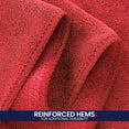 thumbnail image 3 of Canadian Linen Microfiber Cleaning Cloth, 12 Pack, 12"x12", Highly Absorbent Soft Reusable Washable Quick Dry Car Mirror Cloth for Home Window Spa Red, 3 of 9