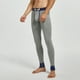 thumbnail image 3 of Gibobby pantalones Deportivos Yoga Hombre Pantalones Térmicos Largos Clásicos Rectos para Hombre Pantalones De Lana Pantalones De Grosor Medio（Gris， XXL), 3 of 5