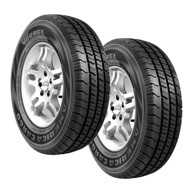 Pack 2 Llantas 195R15 TORNEL America Cargo 107Q