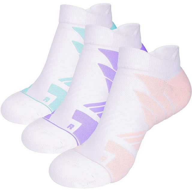 No Show Running Athletic Anti-Blister Wicking Coolmax Socks, Seamless Anti-odor