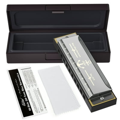 Eastar Major Blues Diatonic Harmonica 10 Holes C Key Beginners