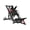 Red-black, variant on 2-in-1 Leg Press & Hack Squat Machine for Home Gym - 1500 lb Plate-Loaded Strength Trainer - Linear Bearings, Band Pegs, Adjustable Lower Body Workout - Color: Red-Black