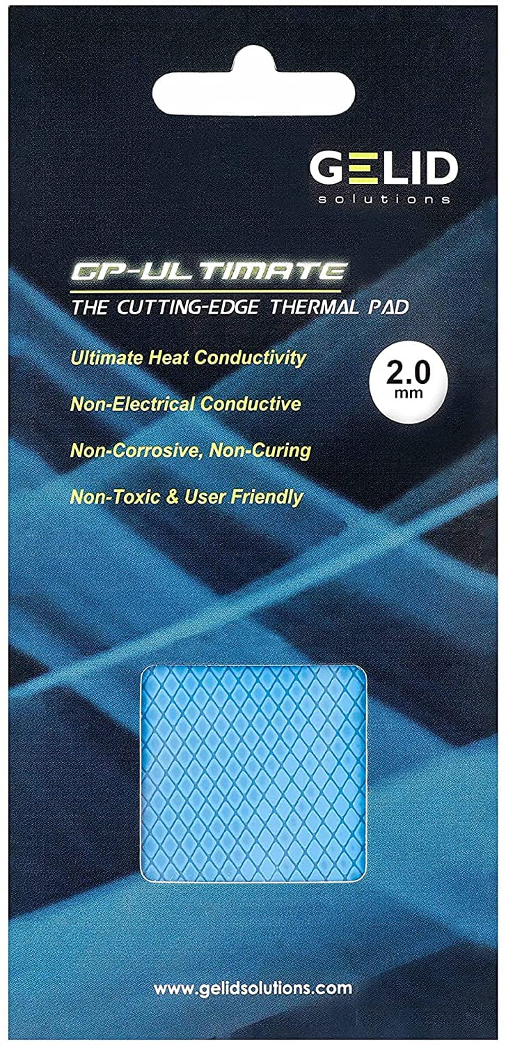 TP-GP04-A 1.0mm, Navy Blue Gelid Solutions GP-Ultimate 90x50x0.5mm Thermal Pad 
