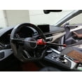 thumbnail image 2 of Hyper Tough Universal Steering Wheel Lock Anti-Theft Car, Truck, Van and SUV Lock, Red, Black, 2 of 13