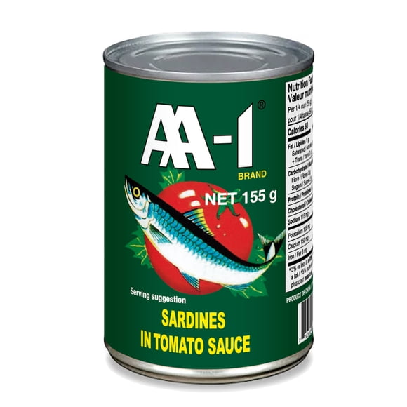 AA-1 Sardines en sauce tomate, 155 g