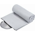 thumbnail image 1 of Paño antiplata gris de 2 x 1,5 m (6,6 x 4,8 pies), paño de lujo para pulir plata, paño para limpiar joyas, paño para pulir cubiertos y guardar cubertería., 1 of 6