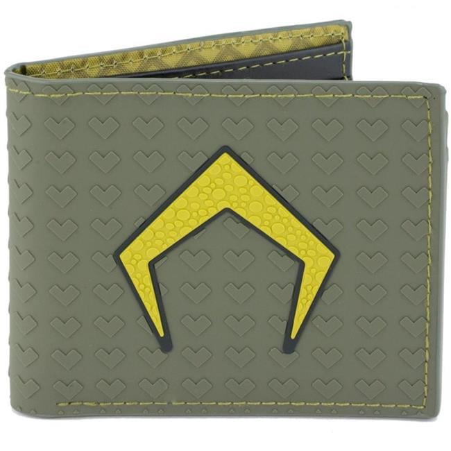 Aquaman Chrome Weld Patch Bi-fold Wallet 