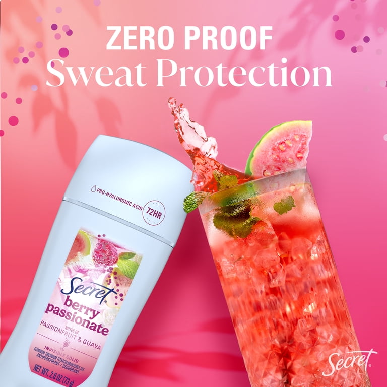 Secret Fresh Invisible Solid Antiperspirant & Deodorant for Women