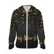 thumbnail image 1 of Fotbe Happy New Year Chaqueta con Protección Solar UPF 50+ para Hombre y Mujer, Camisa con Capucha y Bolsillos-Small, 1 of 7