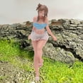 thumbnail image 1 of Modelo de chica en traje de baño a escala 1/64, accesorio fotográfico para juegos de rol, modelo de diminutas para maquetas de estaciones de pintado, 1 of 10