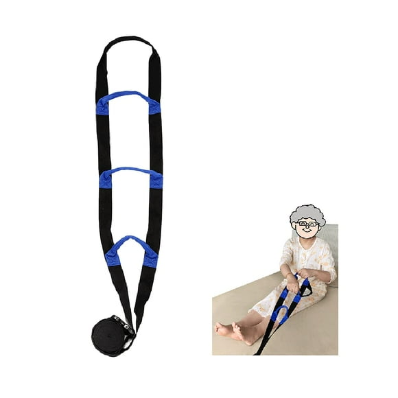 Échelle de Corde pour Rail de Lit, Sangles de Traction, Poignée de Lit, Aide au Levage de Chevet, Personnes Âgées, Aide pour Redressements Assistés, Produits d'Assistance avec 4 Poignées pour Lit d'Hôpital, Usage à Domicile, Récupération après Blessure, Patient, Enceinte, Aînés
