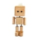 thumbnail image 1 of Figura de hombre de madera temblorosa Figura tambaleante Pies temblorosos Muñeco de hombre de madera Escritorio marrón claro 85 cm, 1 of 8