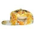 thumbnail image 3 of Haiem Honey Bee Classic Snapback Cap Flat Bill Hat Baseball Cap Adjustable Size Cotton Dad Hat, 3 of 9