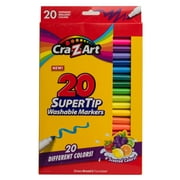 Cra-Z-Art Super Tip Washable Marker, 20 Count, Back to School Supplies
