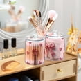 thumbnail image 6 of Valentine Effiel Tower with Bows Hearts Translucent Plastic Cans Storage Canisters with Lid Set of 2, 6 of 7