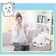 thumbnail image 5 of Cute Kitty Plush Stuffed Animal Pet Kitten Soft Anime Cat Plush Pillow, Kids Stuffed Cat Doll Pillow Toys (white), 5 of 5