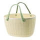 thumbnail image 2 of Cesta de ducha con asas, cesta de almacenamiento para el hogar, bolsa de mano para productos de limpieza, cesta de baño para bolso de playa Beige 35x32x23cm, 2 of 9