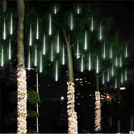Meteor Snow Fall Shower Rain Drop Waterproof Led 30cm 50cm 8s Meteor Snow Fall Shower Rain Drop Waterproof Led 30cm 50cm 8s White Lights