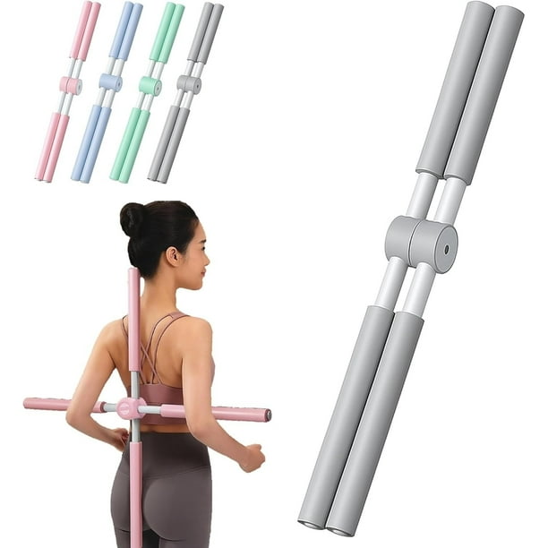 Yoga Bar Posture Correction 2025 Antis-Buckle Yoga Stick For Back And Neck Gymnastics Stick With Stainless Steel Core And Foam For Adults And Children