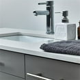thumbnail image 4 of Fresca Fcb6142-Uns-U Lucera 42" Wall Mounted Single Basin Vanity Set - Grey, 4 of 7