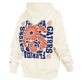thumbnail image 3 of Women's Pressbox  Cream Florida Gators Elena Janise Hoodie, 3 of 3