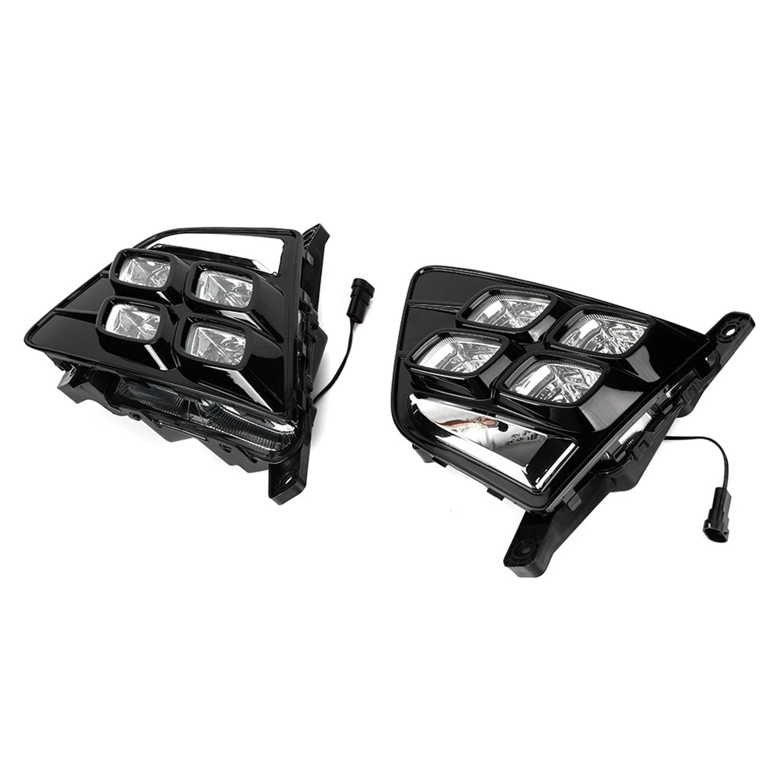 Accessory For Car 12V LED Daytime Running Light Lamp DRL Fits For IX25 Creta 1415