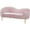 Pink, variant on Meridian Furniture Ritz Contemporary Velvet Loveseat in Navy