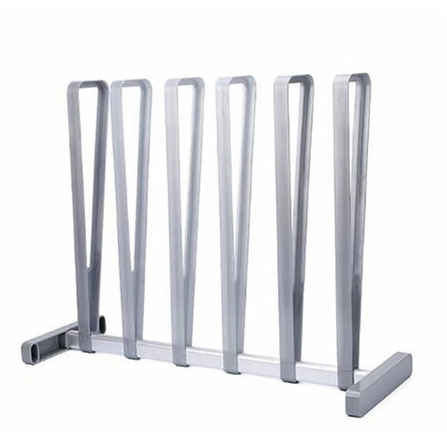 kurtrusly Boot Storage Rack Home Stable Footwear Organizer Vertical Shoe Stand Multi-slot Boots Racks Long Shoes Holder Organization Tool Gray