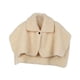 thumbnail image 3 of Chal de invierno para mujer, chal con hombros, capa, ponchos suaves, bufanda de lana, almohadilla protectora para el cuello para dormitorio de inviern beige, 3 of 8