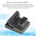 thumbnail image 3 of Adaptateur Modulaire d'Alimentation, Adaptateur de Carte Graphique Professionnel Compact à Rotation de 180 Degrés Type VR Inversé 12VHPWR pour 4070ti pour RTX 4090, 3 of 7