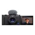 thumbnail image 4 of Sony ZV-1 - Vlogger Kit - digital camera - compact - 20.1 MP - 4K / 30 fps - 2.7x optical zoom - ZEISS - Wi-Fi - black, 4 of 15
