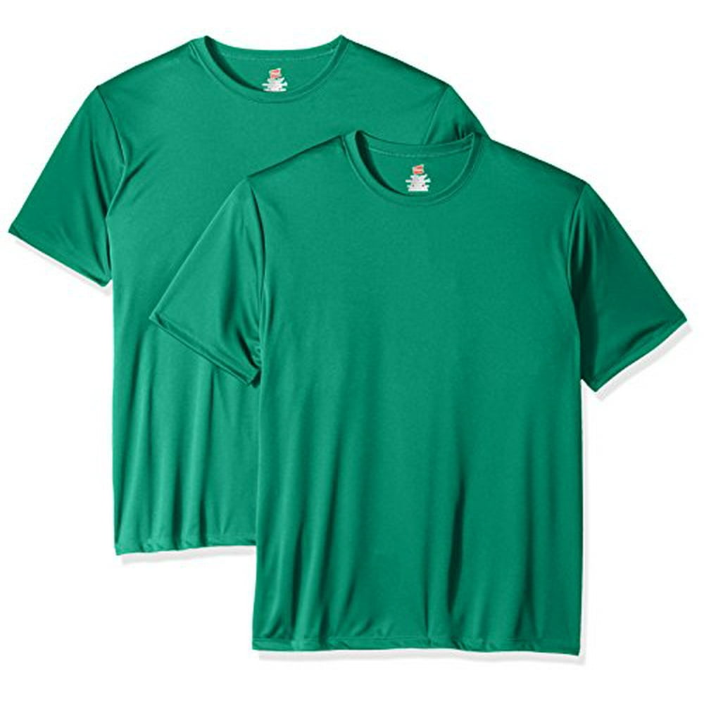 Hanes - Hanes Men's Sport Cool DRI Performance Tee, Kelly Green, Large ...