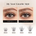 thumbnail image 4 of Extensiones de volumen Eyelash Cluster BEFER Lash 3D Curl de 10 a 16 mm, 4 of 6