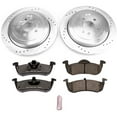 thumbnail image 3 of PowerStop Rear Z36 Truck & Tow Carbon-Fiber Ceramic Brake Pad and Drilled and Slotted Rotor Kit Fits: LINCOLN Select Models K6819-36, 3 of 9