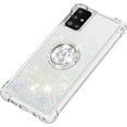 thumbnail image 6 of Case for Samsung Galaxy A71 5G, Galaxy A71 5G Case Girls Women Glitter Clear TPU Cute Bling Love Quicksand Sparkle Case with Stand Shockproof Liquid Case for Samsung Galaxy A71 5G Colorful YBZ, 6 of 12