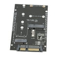 thumbnail image 1 of Adaptador convertidor M.2 a SATA Velocidad de transmisión rápida Práctica Tarjeta adaptadora de disco duro MSATA PCB para computadora, 1 of 12
