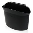 thumbnail image 1 of Zone Tech Portable Hanging Mini Car Garbage Can - Classic Black Black Universal Traveling Portable Car Trash Can , 1 of 1
