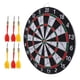 thumbnail image 3 of Tablero De Dardos Seguro Y Duradero, Tablero De Dardos De Flocado, Para Familiares Y Amigos De Regalo En Interiores YLSHRF Dart Board, 3 of 8