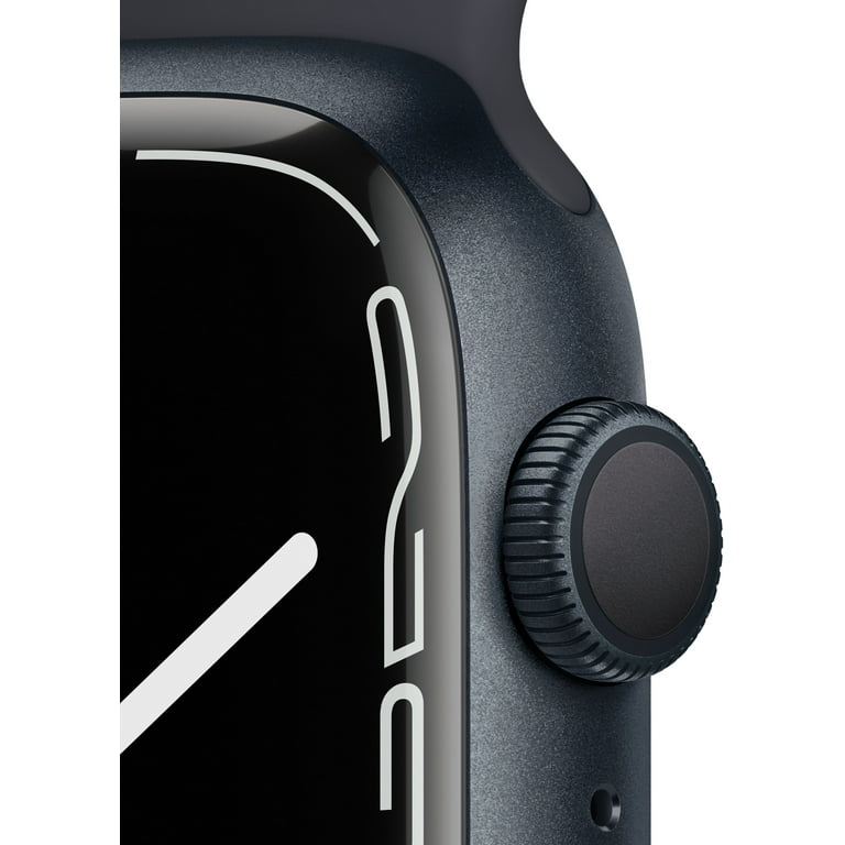  Apple Watch Series 4 (GPS, 44MM) - Space Gray Aluminum Case  with Black Sport Band (Renewed) : Electronics