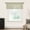 Green, variant on Light Blue Floral Valance Curtains for Kitchen/Living Room/Bathroom/Bedroom Window,Rod Pocket Small Topper Half Short Window Curtains Voile Sheer Scarf,Rustic Vintage Flowers Botanical Spring 42"x12"
