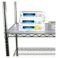PVC Shelf Liners for Wire Shelving, 4 Pack, Clear Shelf Liners, for Shelf Size 24" x 12" (Actual
