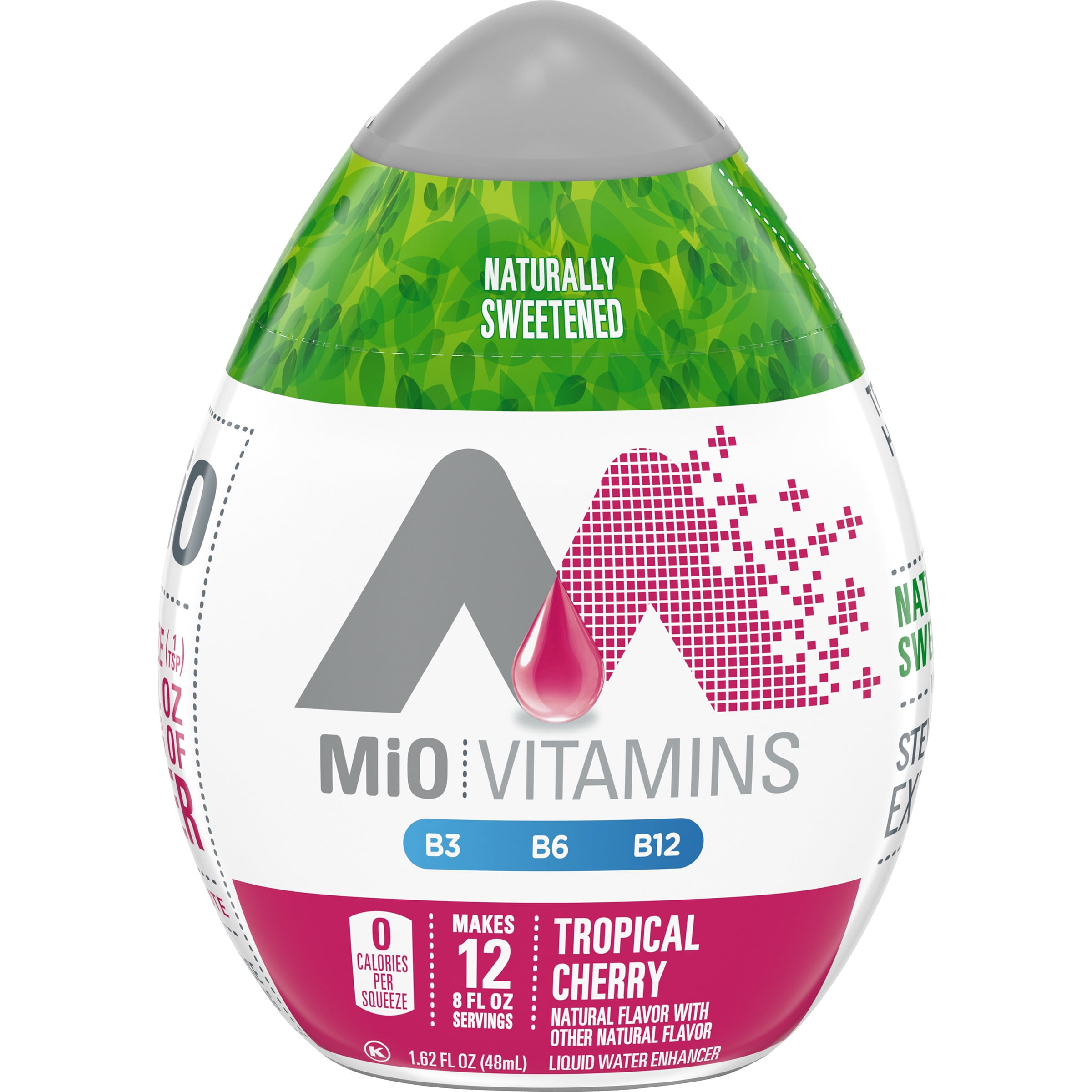 MiO Tropical Cherry Liquid Water Enhancer , Caffeine Free, 1.62 fl oz