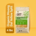 thumbnail image 3 of Organic Tattva Yellow Split Mung Beans Lentils 4LB, Dry Moong Dal, Vegan, Kosher, No Additives, Gluten Free, USDA Certified, 3 of 9