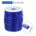 thumbnail image 2 of Uxcell Solid Rubber Cord Tubing 55 Yards 2mm Dia Blue Rubber Tube for DIY Craft Making, 2 of 5