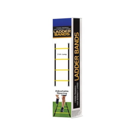 Kole Imports UU967-2 Cross-Training High Intensity Speed Ladder Bands - Pack of 2